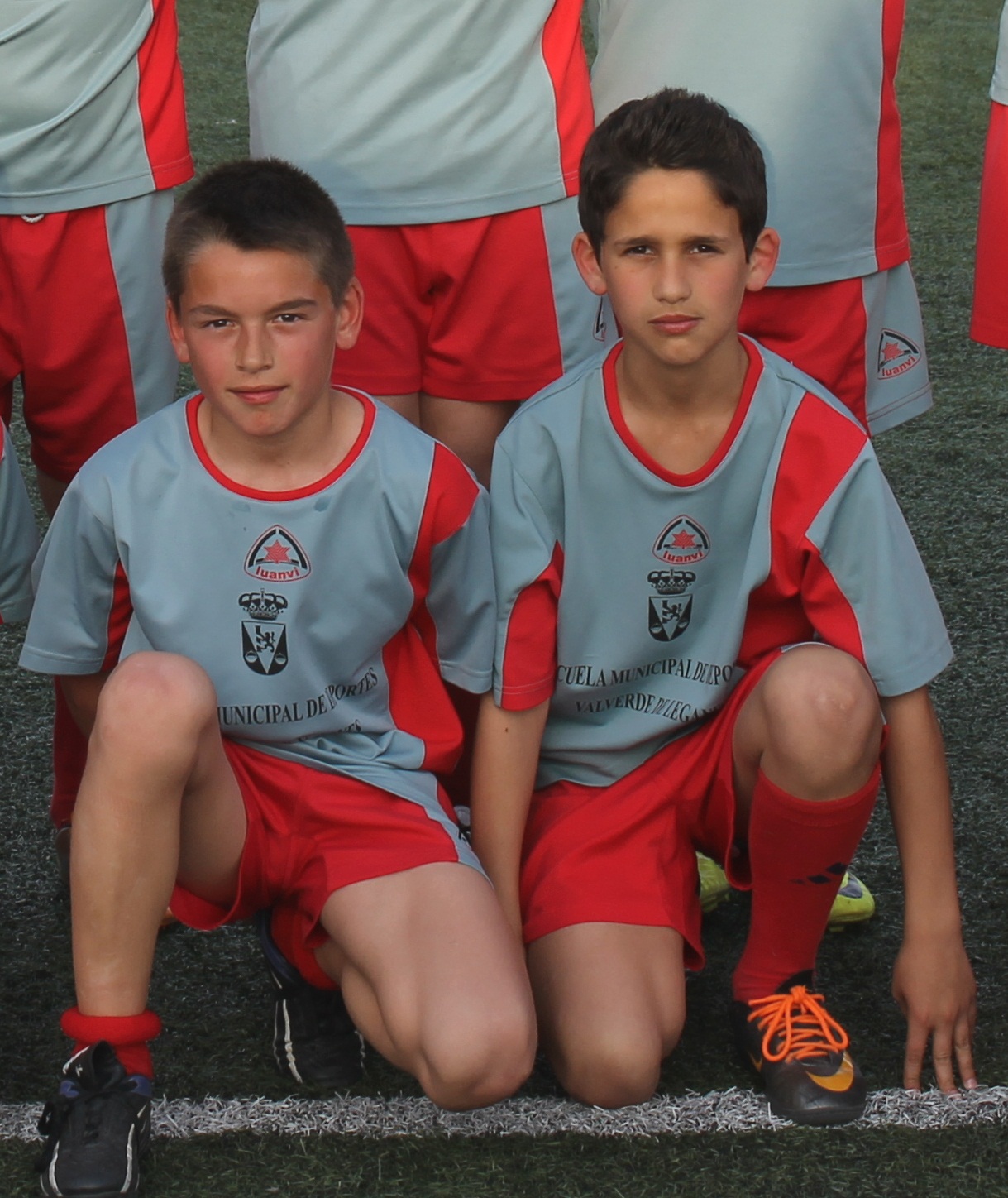 David Toscano y Joaquín Silva, prueban con la Selección Extremeña de Fútbol 8